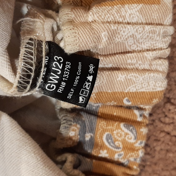 POL Cotton and Thermal Paisley-Printed Hooded Jacket (L) - Picture 8 of 9